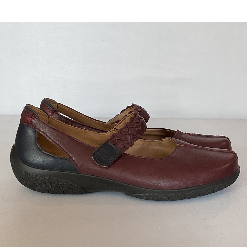 Hotter Mary Jane Leather Flats Women's 9